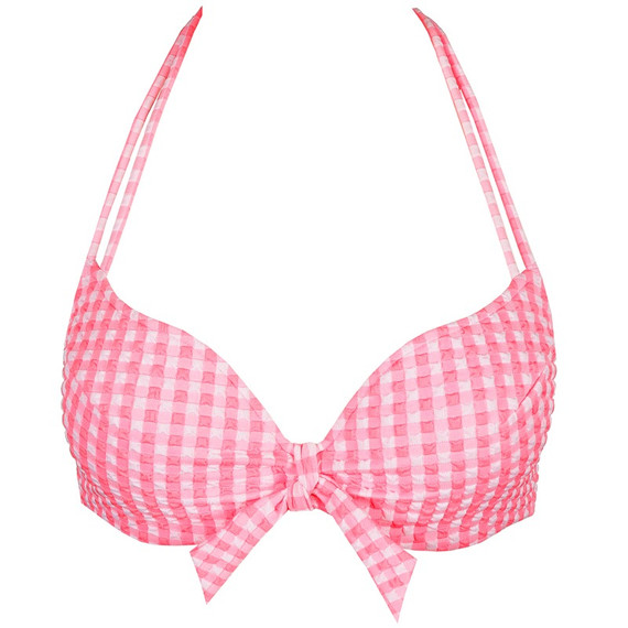 Marie Jo Swim Mary Lynn Herzform Bikini Oberteil Rose Gingham