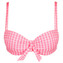 Marie Jo Swim Mary Lynn Vorgeformtes Balconette Bikini Oberteil Rose Gingham