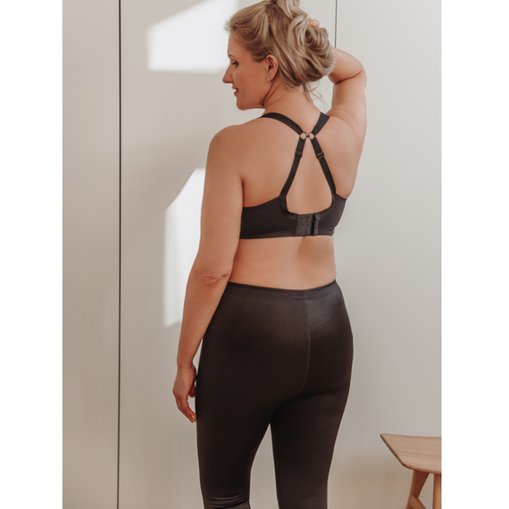 Panache Power Voorgevormde Sport BH Black