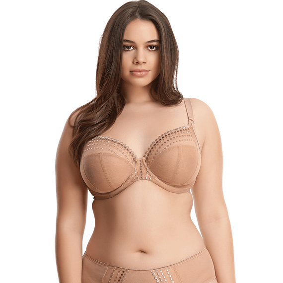 Elomi Matilda Plunge BH Cafe Au Lait