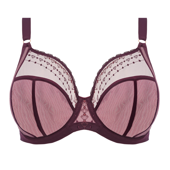 Elomi Matilda Plunge BH Wine Diamond