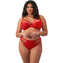 Elomi Lingerie Matilda Plunge BH Haute Red