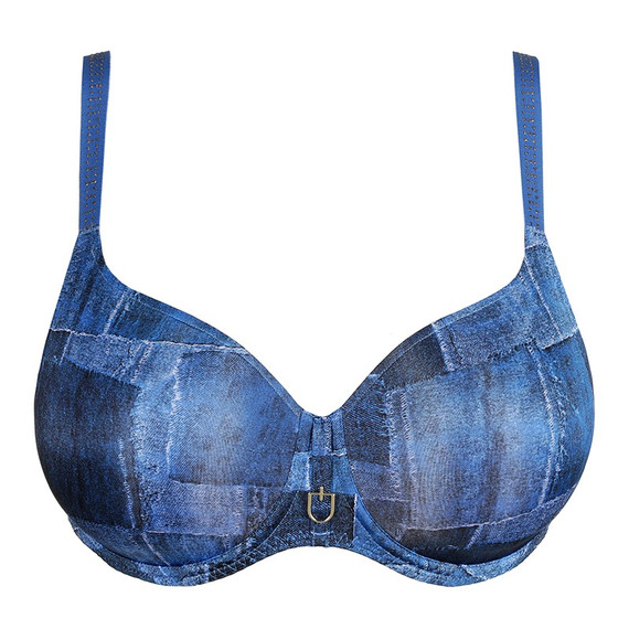 Primadonna Twist Mauna Hartvorm BH Twill Blue