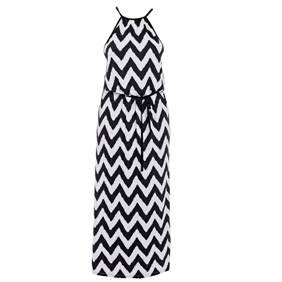 Freya Swim Making Waves Maxi Dress Zwart