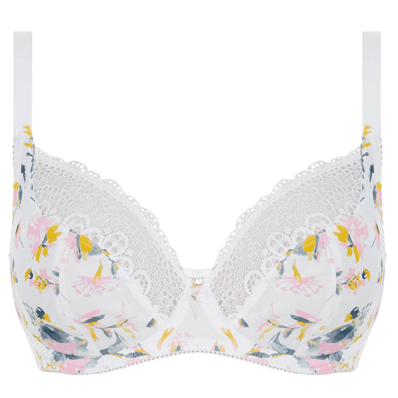 Freya Medley Beugel BH White