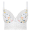 Freya Medley Longline BH White