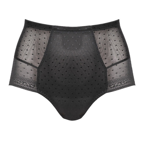 Ulla Meghan Tailleslip Zwart