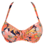 PrimaDonna Swim Melanesia Voorgevormde Balconette Bikinitop Coral Flower