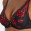 Aubade Melodie D'eté Vorgeformter Plunge BH Black Cherry