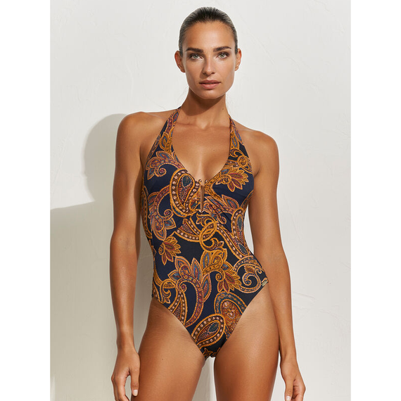 Maryan Mehlhorn Memory Halter Badpak Sunset Navy