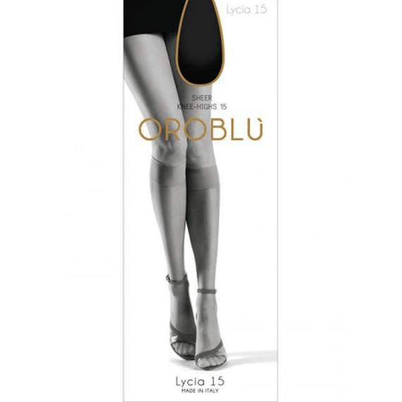 Oroblu Mibas Lycia Kniekousen Black