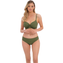 Fantasie Swim Beach Waves Mid Rise Bikini Hose Olive