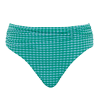 Gingham Hoog Bikinibroekje