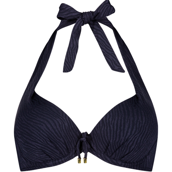 Cyell Badmode Midnight Zebra Voorgevormde Bikinitop