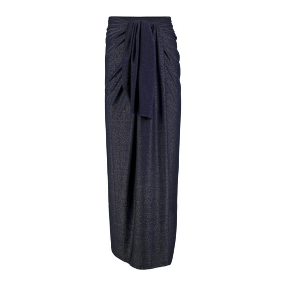Annadiva Swim Midnight Sparkle Pareo Navy