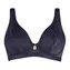 Annadiva Swim Midnight Sparkle Plunge Bikinitop Navy