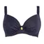 Annadiva Swim Midnight Sparkle Voorgevormde Balconette Bikinitop Navy