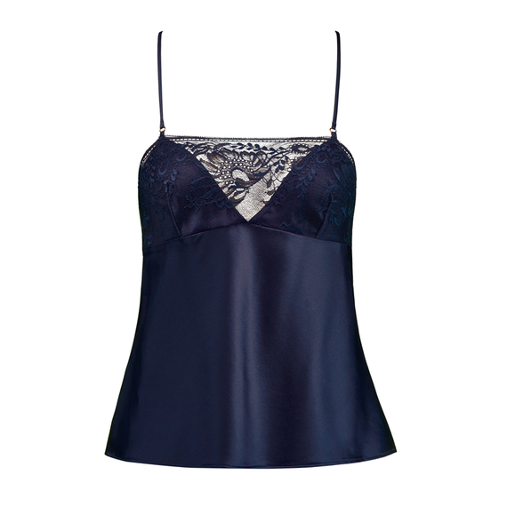 Aubade Midnight Whisper Spaghetti Top Evening Blue
