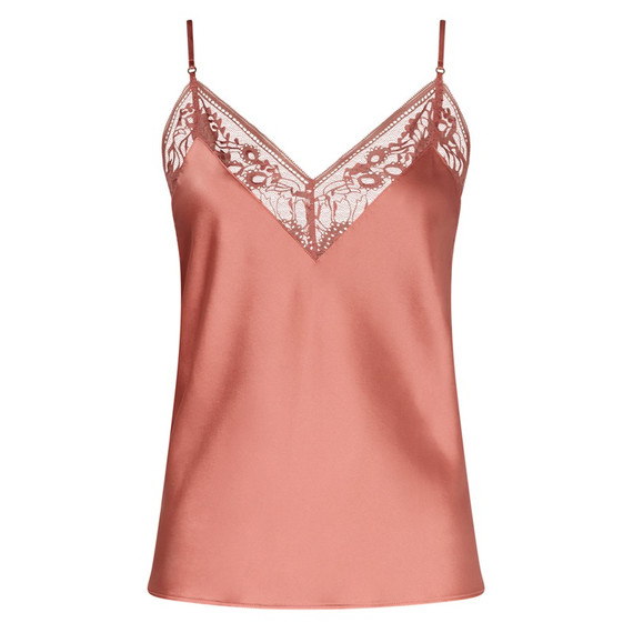 Aubade Midnight Whisper Top mit Spaghetti Trägern Warm Pink