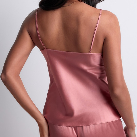 Aubade Midnight Whisper Top mit Spaghetti Trägern Warm Pink