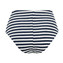 Annadiva Swim Navy Stripes High Waist Bikinibroekje Blue