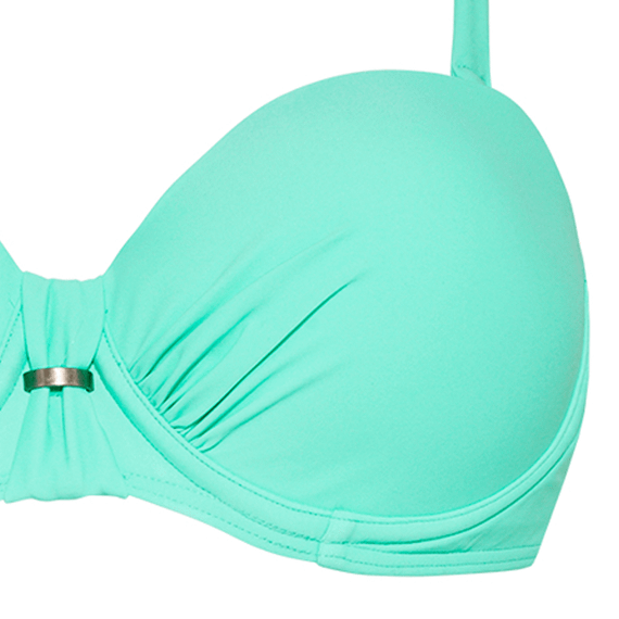 Beachlife Mint Multiway Bikinitop