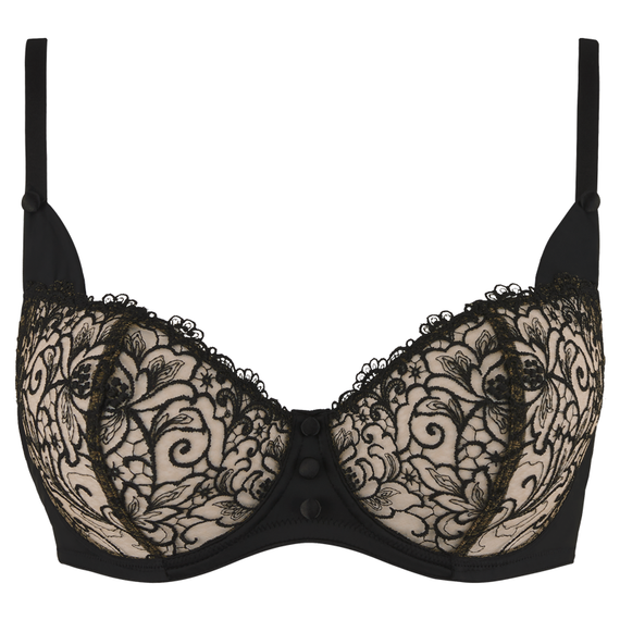 Aubade Miss Karl Half Cup BH Tuxedo