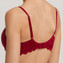 Hanro Moments Padded BH Red Dahlia