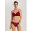 Hanro Moments Padded BH Red Dahlia