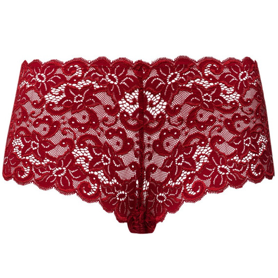 Hanro Moments Short Red Dahlia