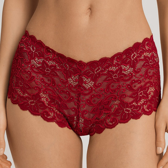 Hanro Moments Short Red Dahlia
