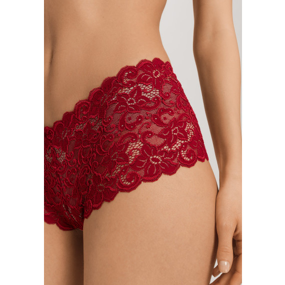 Hanro Moments Short Red Dahlia