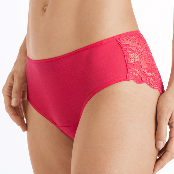 Hanro Moments Slip Geranium