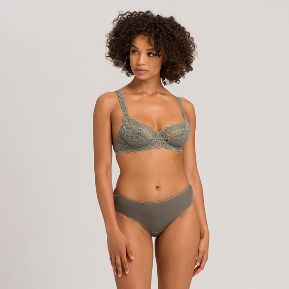 Hanro Moments Slip Antique Green