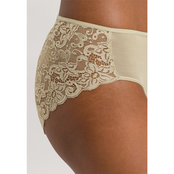 Hanro Moments Slip Moss Green