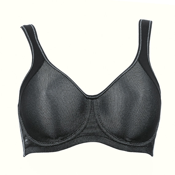 Anita Momentum Soft Cup Sport BH met beugel Zwart
