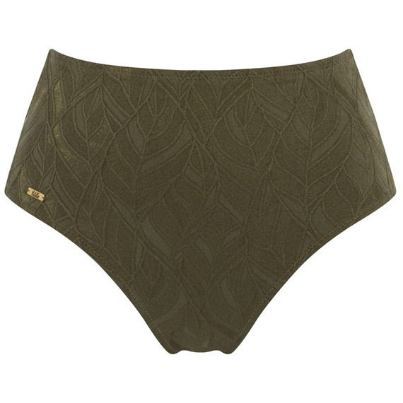 Ulla Swim Monaco Hoog Bikinibroekje Olive