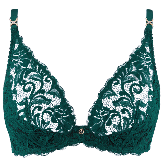 Aubade Mon Bijou Plunge BH Emeraude