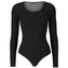 Wolford Muriel String Body Zwart/Wit