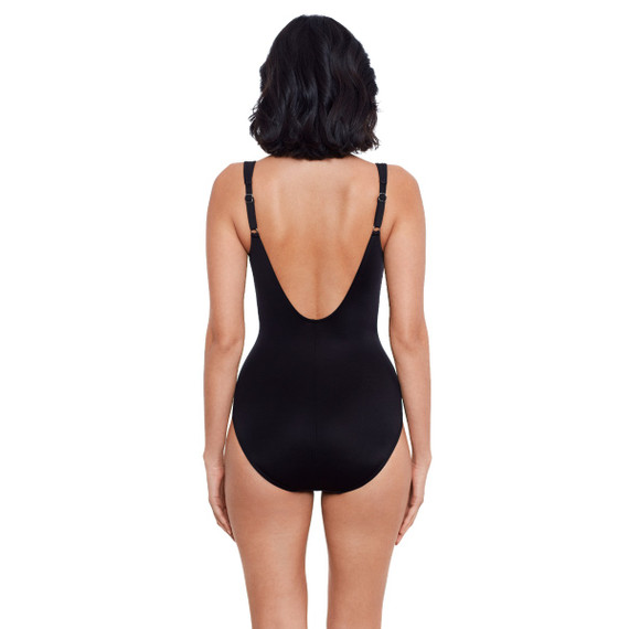 Miraclesuit Must Haves Sanibel Badeanzug Große Cup-Größe Schwarz