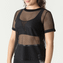 PrimaDonna x Myla Dalbesio Mesh Top Black