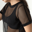 PrimaDonna x Myla Dalbesio Mesh Top Black