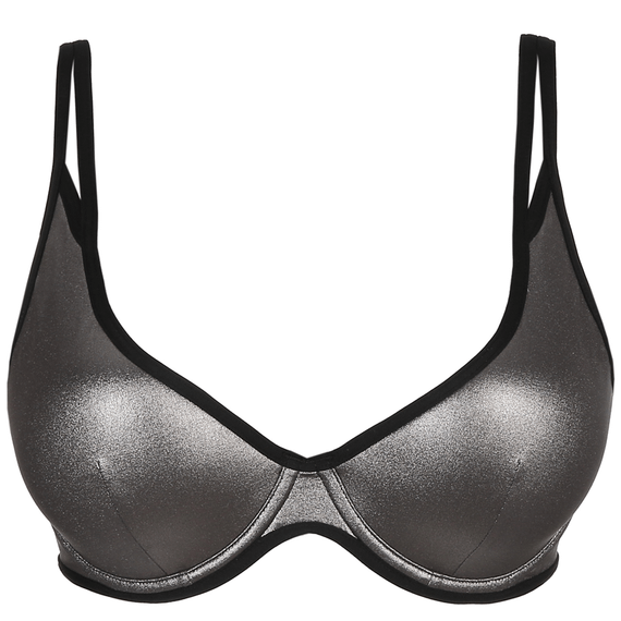 PrimaDonna x Myla Dalbesio Halter Bikinitop Silver