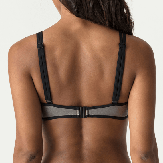 PrimaDonna x Myla Dalbesio Halter Bikinitop Silver