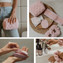 Vossen Beauty Bag Raw Sugar