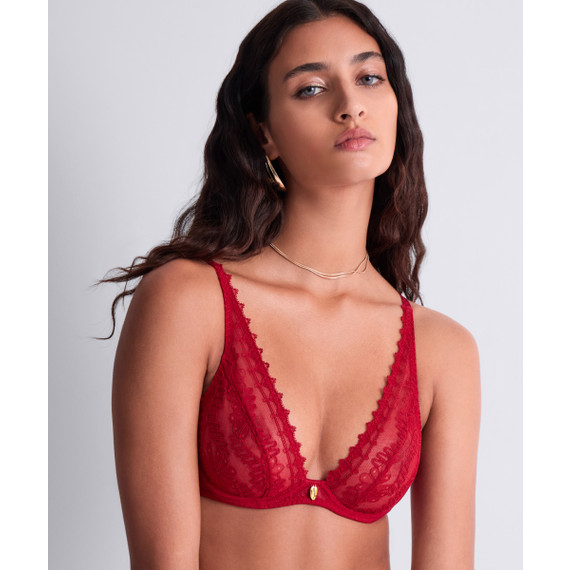 Aubade Mystery Of Love Plunge BH Cherry