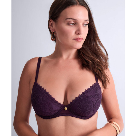 Aubade Mystery Of Love Push Up BH Plum