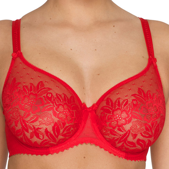 PrimaDonna Divine Naadloze BeugelBH Red Sailor