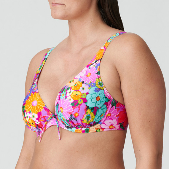PrimaDonna Swim Najac Plunge Bikinitop Floral Explosion