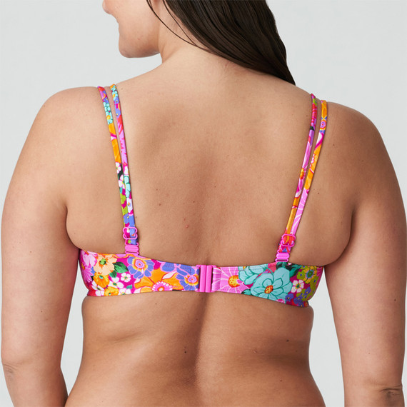 PrimaDonna Swim Najac Voorgevormde Balconette Bikinitop Floral Explosion